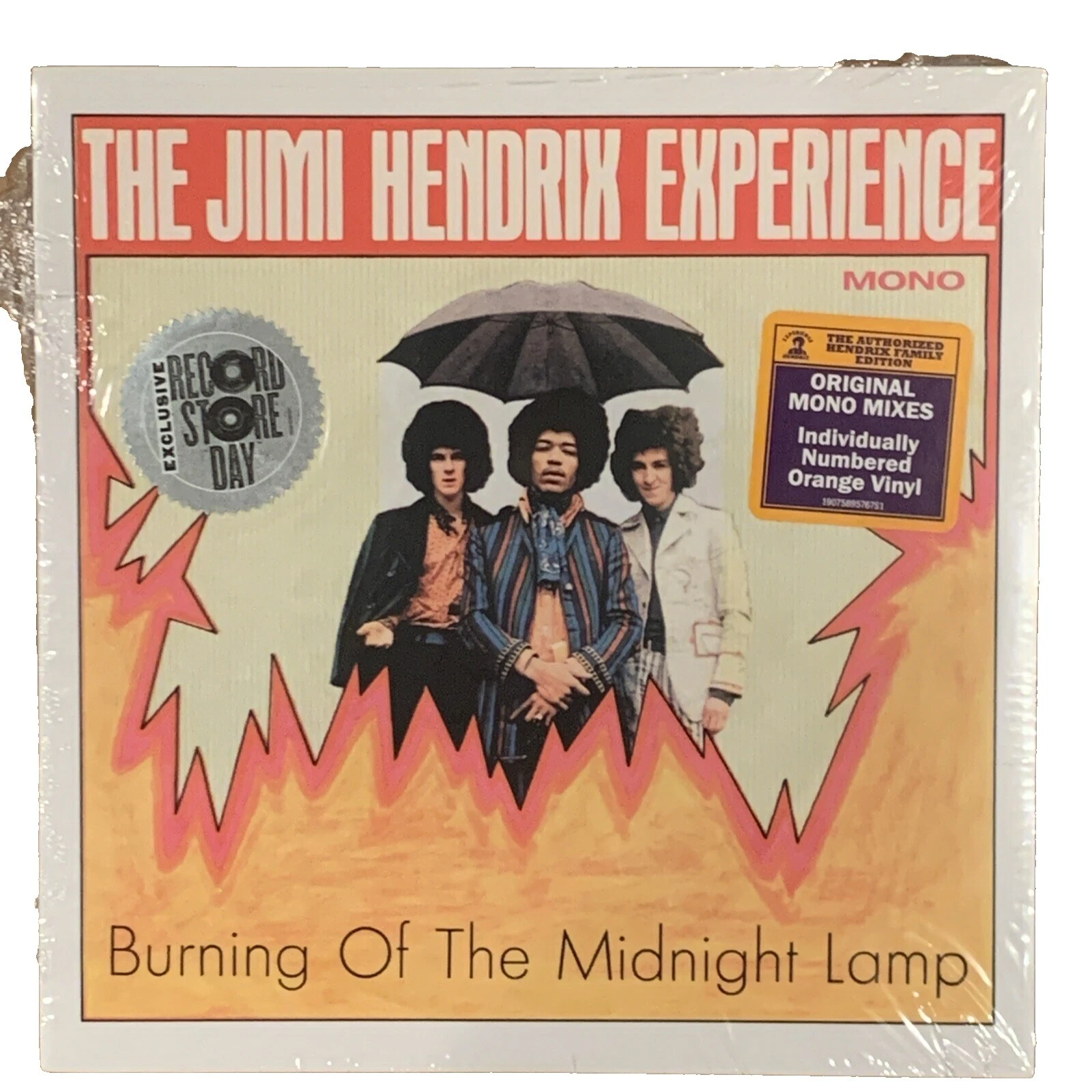 Discos de vinilo single mono de Rock