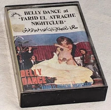 Belly Dance FARID EL ATRACHE Nightclub AUDIO CASSETTE Voice of Lebanon 1975