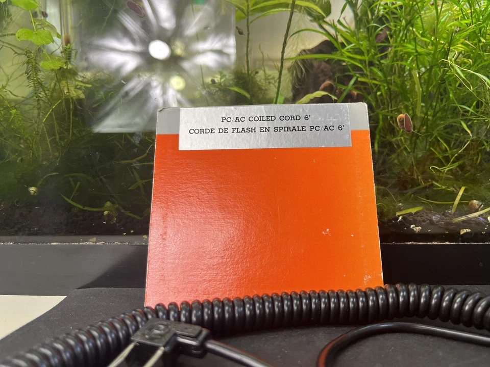 Vintage Paramount PC/AC Coiled Cord 6' camera flash cord - Image 2 of 4