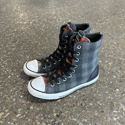 Plaid Converse Womens Converse Chuck 70 Womens Hi Top Platform