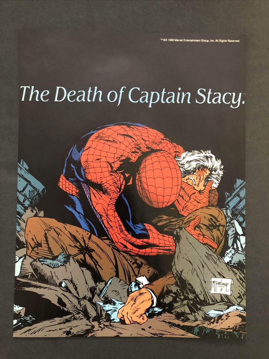 Marvel Tales 225 Death Of Captain Stacy COVER Poster 8X11 Todd