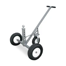 Tow Tuff Adjustable Steel Trailer Dolly with 12"Tires & 8"Caster, 800lb Capacity