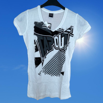 Tapout Damen T-Shirt Big Bang weiß Gr. S