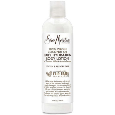 Shea Feuchtigkeit 100 % natives Kokosöl Körperlotion 13 Oz UK-Verkäufer