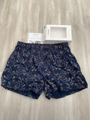 $64 NEW HANRO OF SWITZERLAND Men s Luxury Cotton Boxers  Size S Waist 30-32