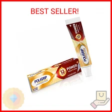 Denture Adhesive Cream for Secure Hold and Food Seal - 2.2 oz