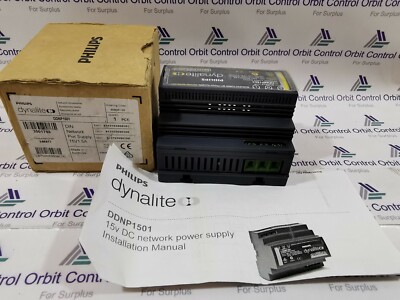Philips Dynalite DDNP1501 Network Power Supply 15V 1.5A- NEW WITH OLD STOCK BOX