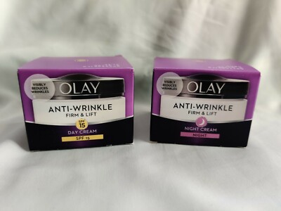 olay anti wrinkle day and night cream