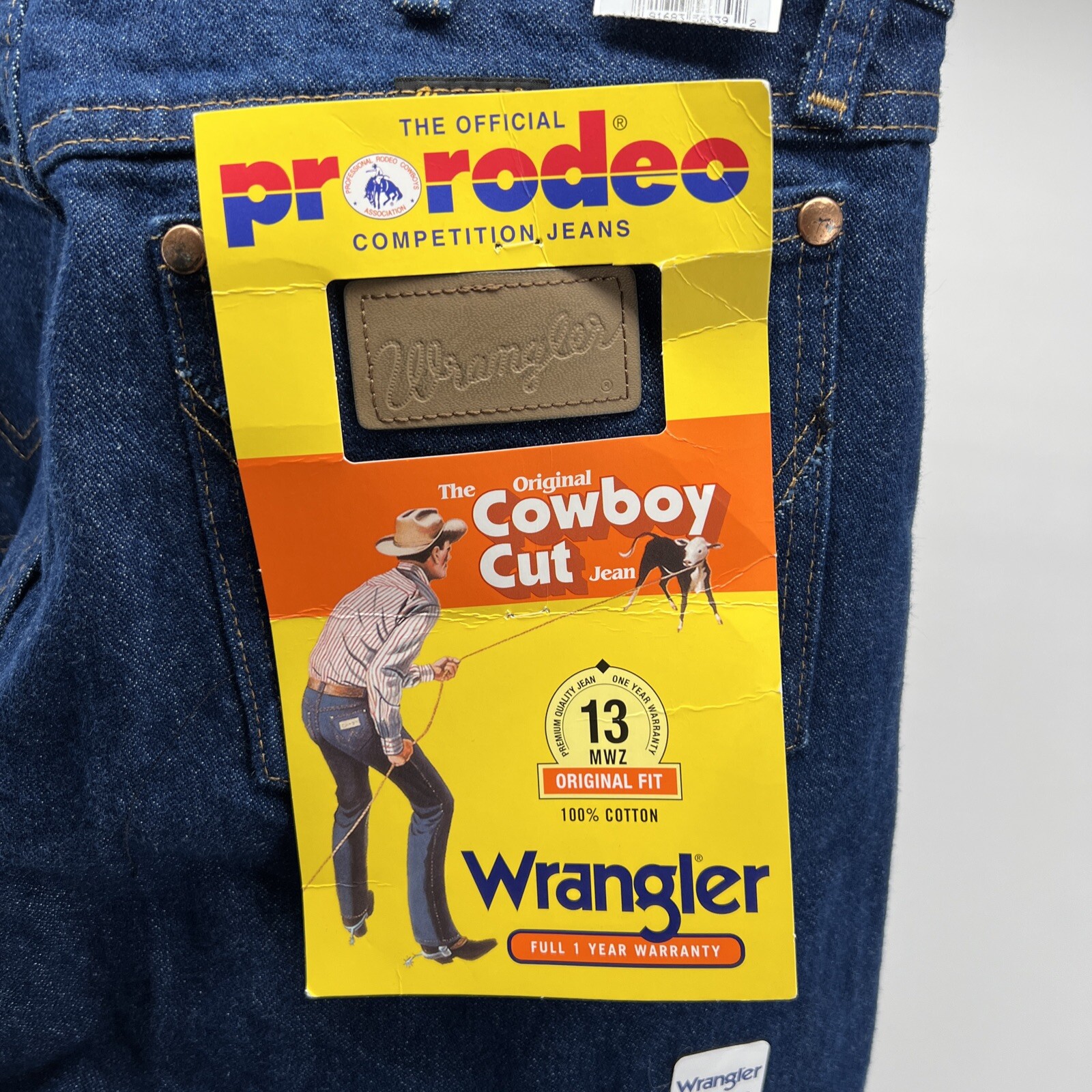Wrangler Men’s Jeans Vtg Cowboy Cut Original Fit Jean Pro Rodeo 33Wx ...