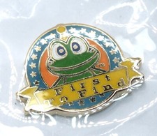 Geocaching Coin Trackable Souvenir Signal First To Find Green Frog Geocoin S35