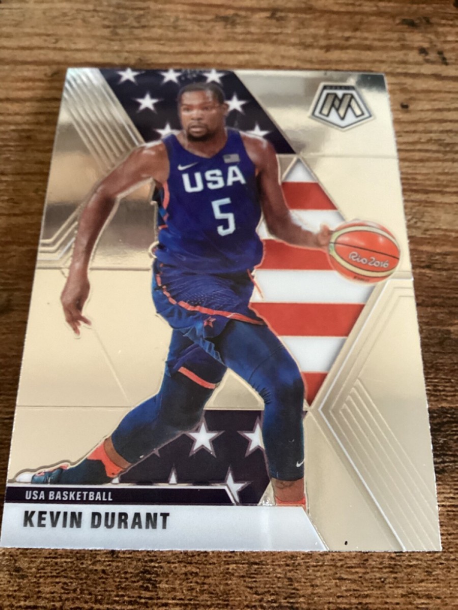 Kevin Durant 2019-20 Panini Mosaic Team USA Raw NBA Basketball