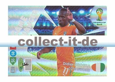 Panini Adrenalyn XL World Cup 2014 - 394 - Didier Drogba - Game Changer