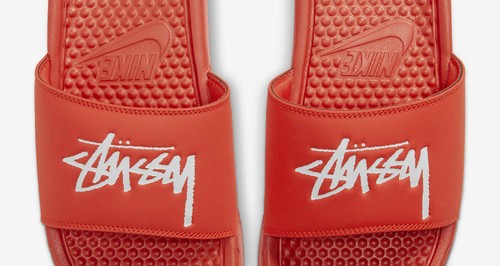 Nike x STUSSY Benassi Slides Sandals 