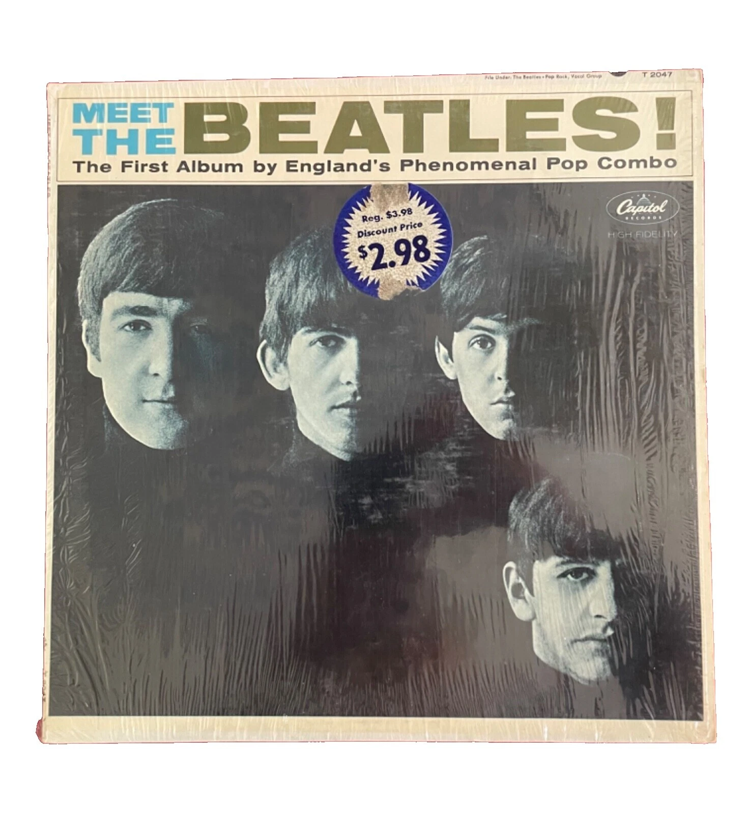The Beatles 78 RPM Music Records