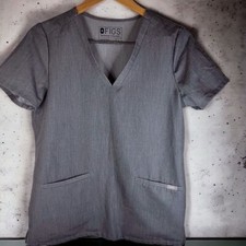 Figs Technical Collection Gray Scrubs with Pockets Size Small New Condition