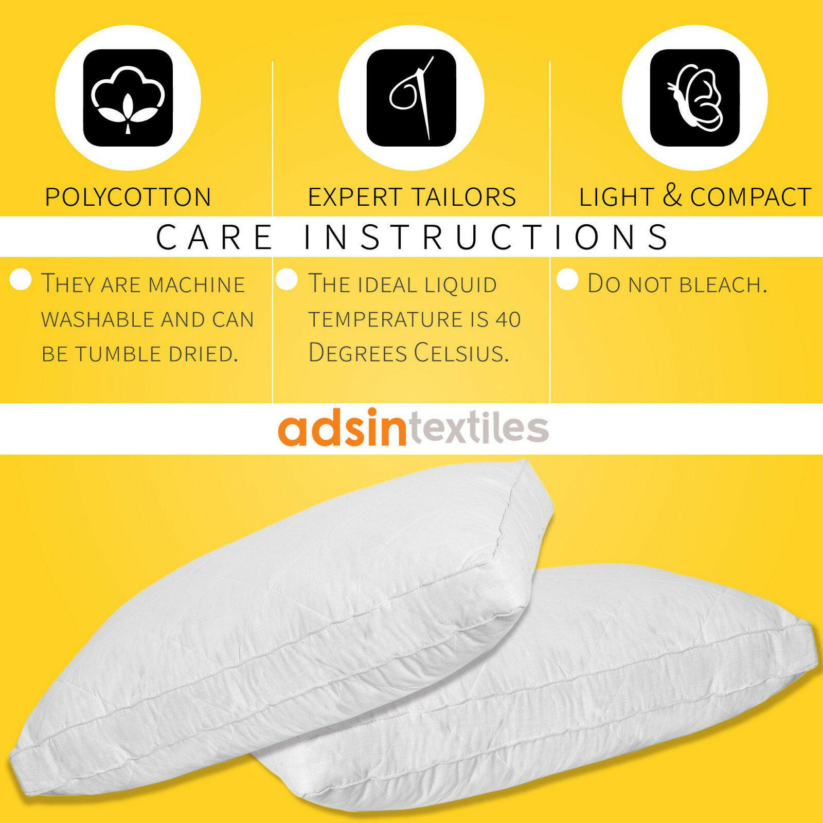 Pack Of 1 2 LUXURY PILLOW QUILTED ULTRA SOFT JUMBO SUPER BOUNCE BACK