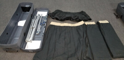 DRAPER CINEFOLD 9 x12' COMPLETE DRESS KIT WITH CASE