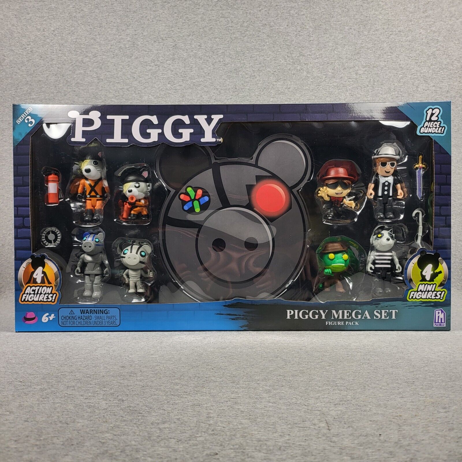 Piggy Pack 4 Figuras 8cm