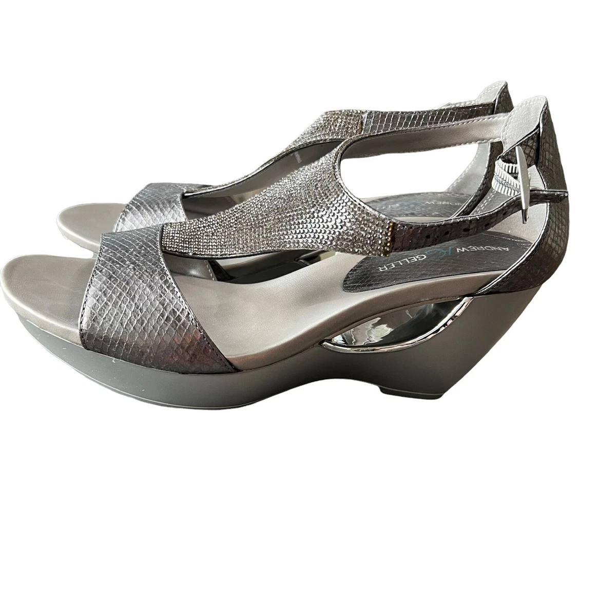 Andrew geller womens shop arana wedge sandals