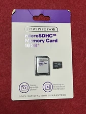 Infinitive Micro SDHC Memory Card 16GB New