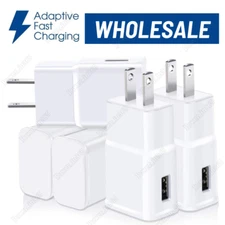 For Samsung Galaxy Android 15W USB Power Adapter Plug Fast Charging AC Block Lot