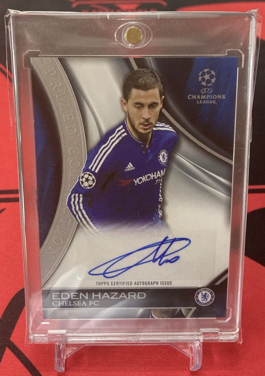 PANINI IMPECCABLE Eden Hazard 直筆サイン Auto 2021-22 Panini Chronicles Eden Hazard Contenders Autographs