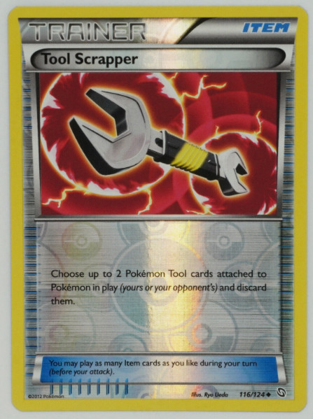 Pokemon - Tool Scrapper - 116/124 - Dragons Exalted - Reverse Holo - NM/M