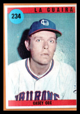 Venezuela Sport Grafico Ovenca 1970 Casey Cox #234 Tiburones De La Guaira