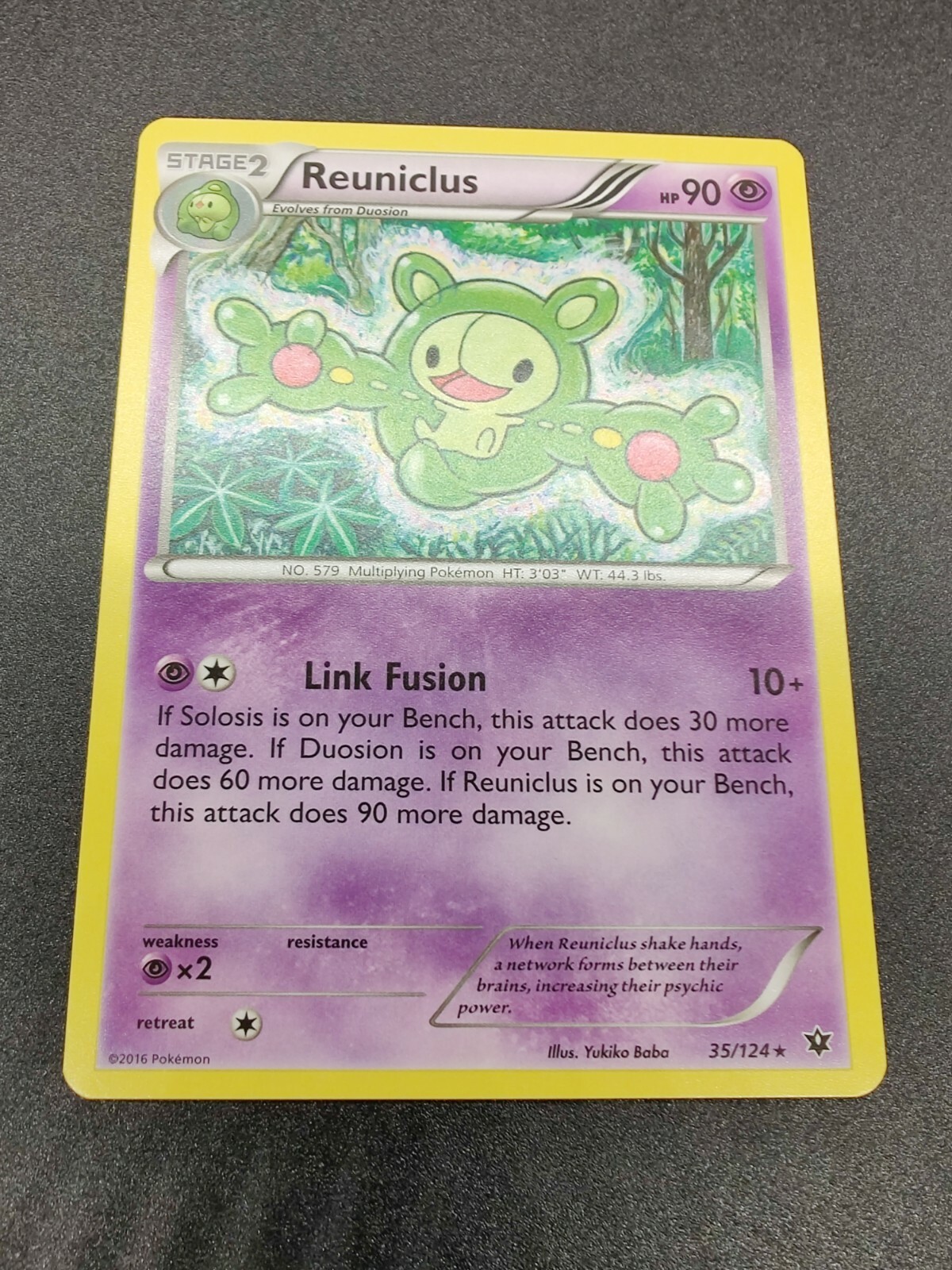 Reuniclus | NM/M | XY Fates Collide 35/124 | Rare | Pokemon