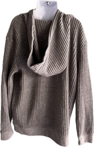 Cat And Jack kid’s Gray Hooded Sweatshirt size XS 4/5 - Picture 2 of 2