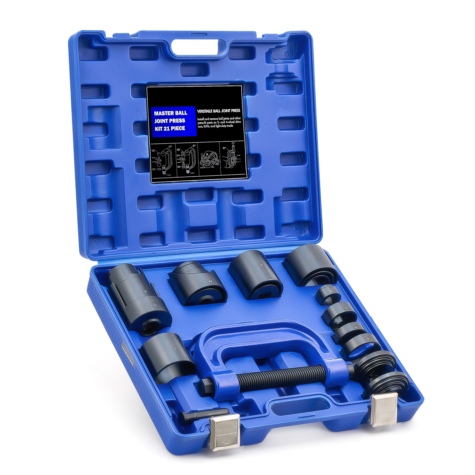 Master Ball Joint Press 21pc Auto Ball Joint Removal Installer Tool Kit ...