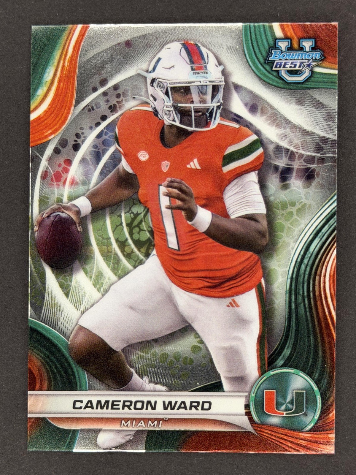 Cam Ward 2024 Bowman University Best - #8