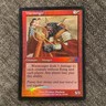 MTG Foil Promo Warmonger Mercadian Masque with Feather NM