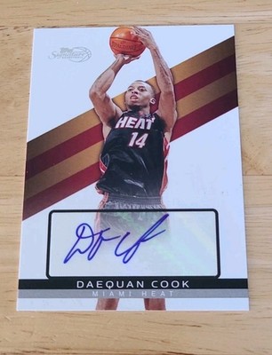 2008-09 Topps Signature Auto /1199 Daequan Cook #TSA-DC Autograph $$$
