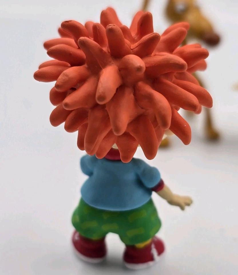 Коллекционные фигурки из ПВХ Rugrats Nickelodeon Tommy Chuckie Phil Spike 2017 Viacom  - Изображение 3 из 4