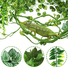 Bearded Dragon Tank Accessories for Habitat, Terrarium Hanging Plants Fo