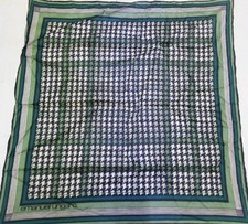 FOULARD 100% PURA SETA SILK SOIE VINTAGE DONNA EMANUEL UNGARO (668) 56cm x 58cm