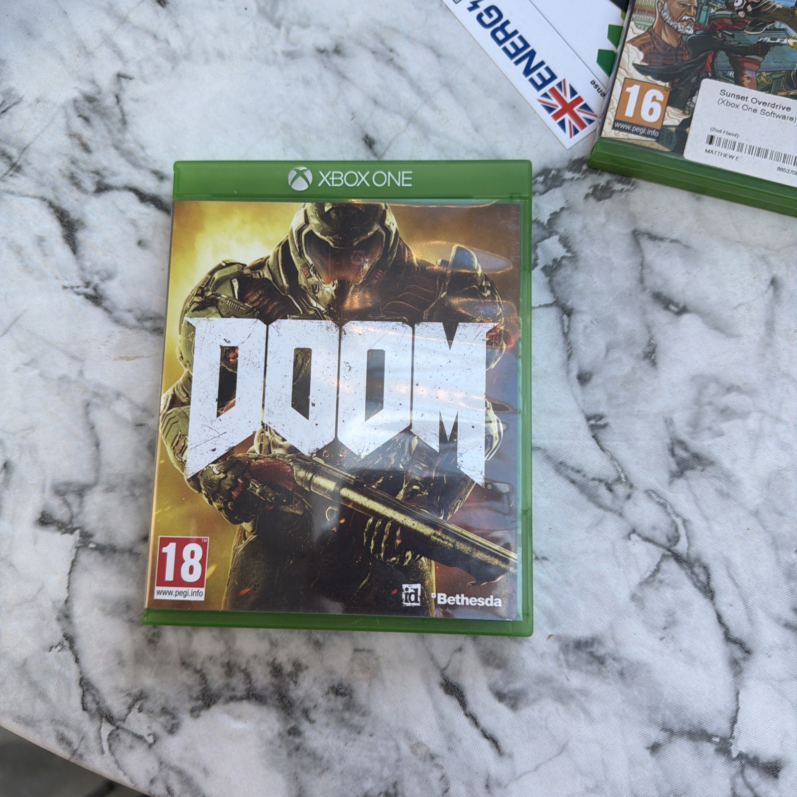 Doom Video Game for Microsoft Xbox One's XB1.