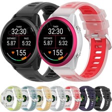 Silicone Watch Band Strap for Garmin Vivoactive 6 5 4 3 Forerunner 245 970 570