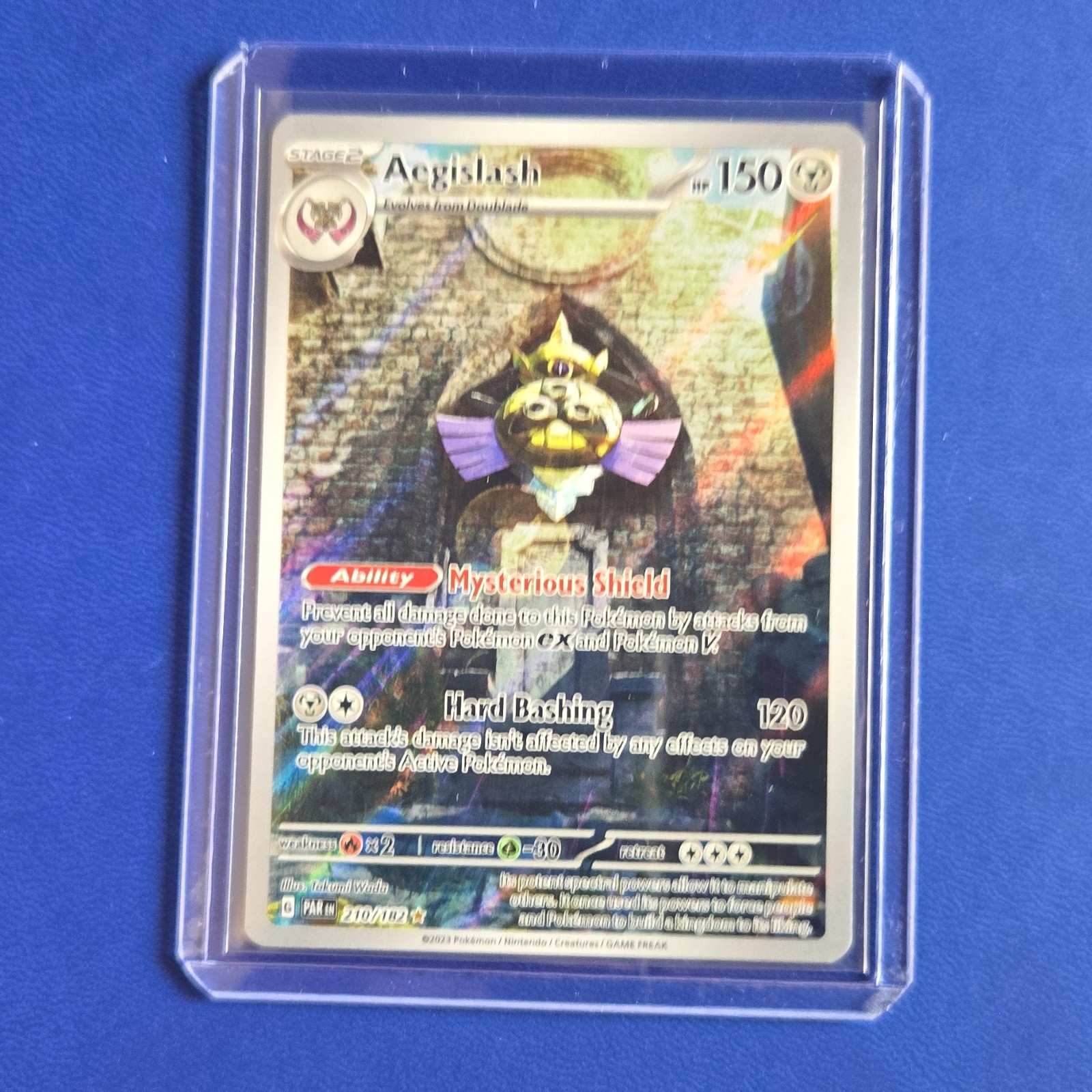 Aegislash 210/182 Sv04: Paradox Rift Holo