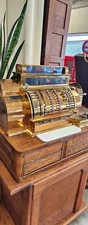 Antique VINTAGE NATIONAL CASH REGISTER Original 942 (2)-EL-4C / 1624305