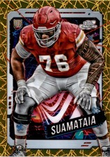 2024 Topps Chrome Cosmic #148 Kingsley Suamataia Gold Interstellar /50
