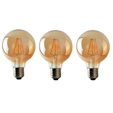 Vintage LED Filament Bulb 4W Dimmable Warm White Globe Light Lamp