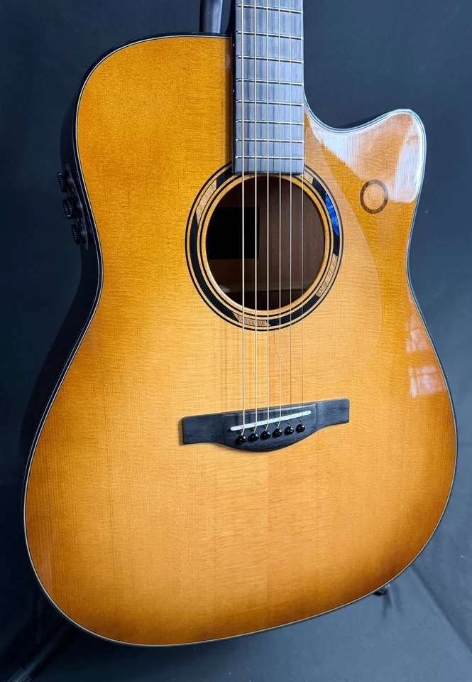 Yamaha TAG3 C TransAcoustic Dreadnought Cutaway Acoustic-Electric Guitar (450) - Image 3 of 4