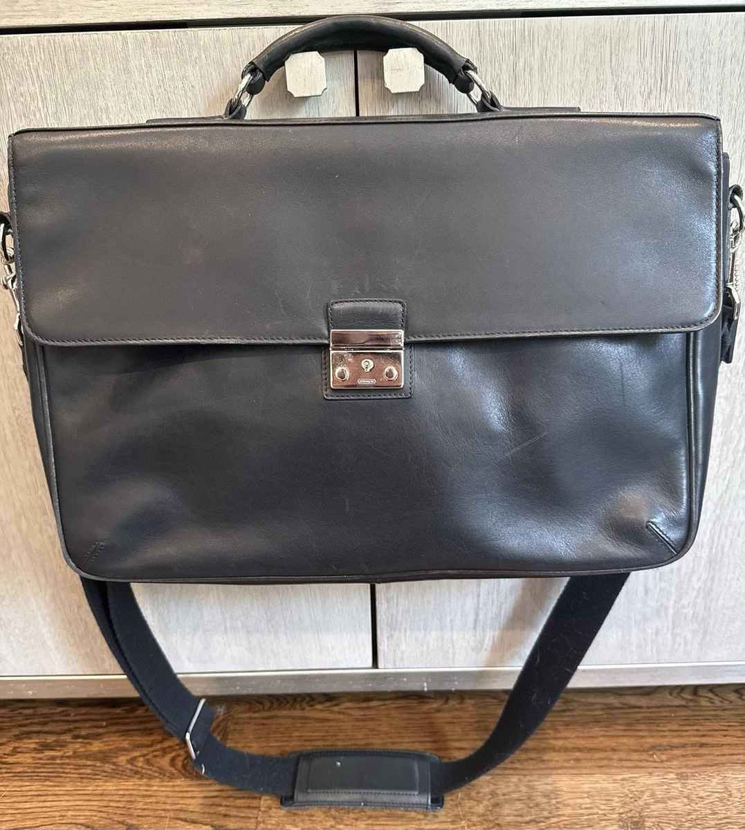 Coach Black Briefcase/Document Case Bags for Men for sale | eBay