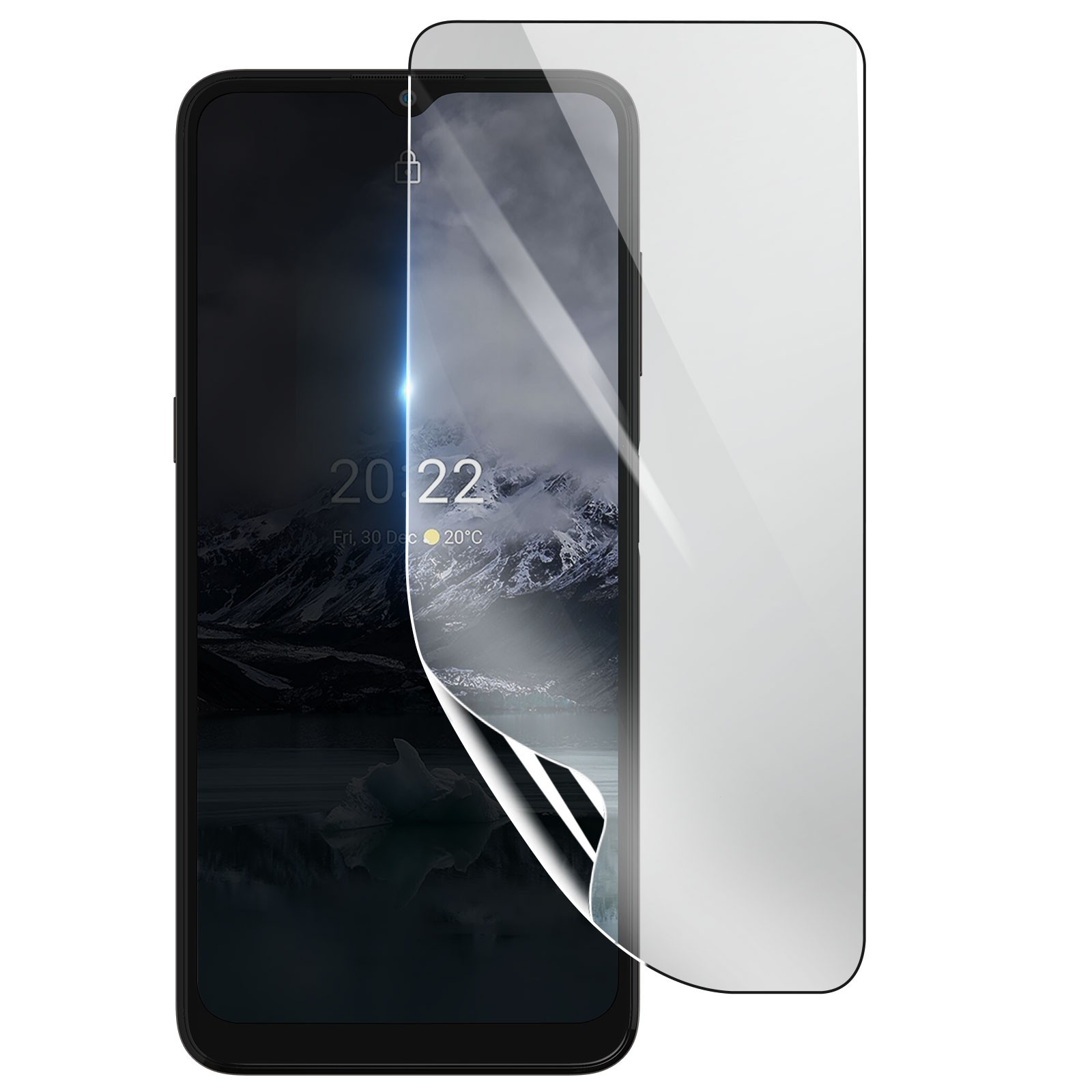 Protection ecran Nokia G11 3mk hydrogel anti-choc technologie auto-cicatrisante
