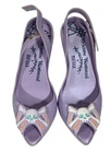 Vivienne Westwood X Melissa Purple Heels With Skull Detail Womens Size 6 USA