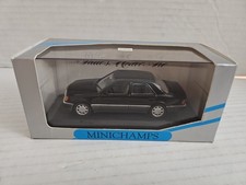 Minichamps 1/43 Mercedes-Benz 500 E V8 Blue Black Met. Product Number Min 3240