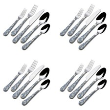 Dolly Parton Jewel Mosaic Stainless Steel 20pc. Flatware Set (Service for Four)
