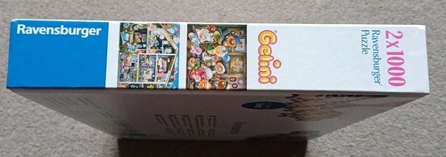 Ravensburger Gelini Family Portrait and House 2 x 1000 Piece Jigsaw Puzzles - Picture 5 of 8